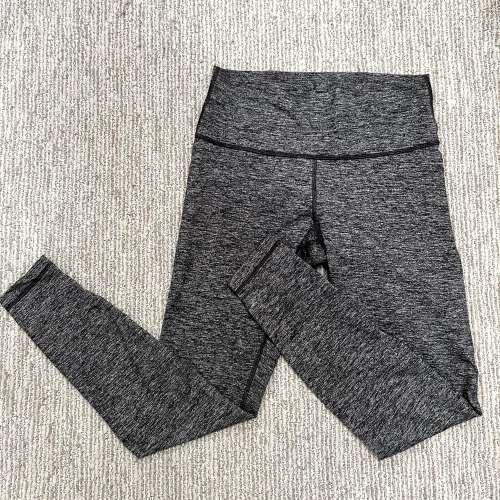 Lululemon Heather Grey Align High Rise Leggings 28” Size 10